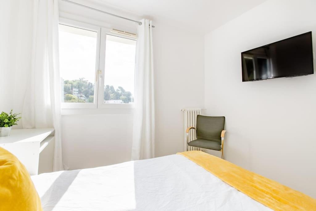 Private Room In Renovated Apartment - Tram 1 Min Walk Nice Eksteriør bilde